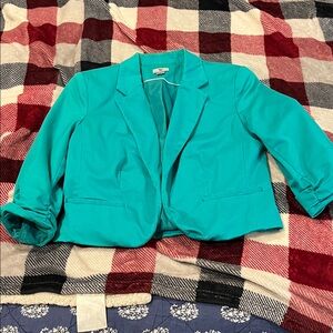 Women's Teal Blazer